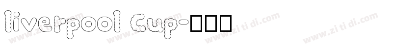 liverpool Cup字体转换